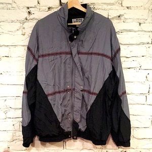 Stylish Vintage 80’s Zip-up Windbreaker Jacket